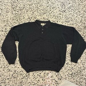 Vintage Knit Classic Sears Men’s Collar pullover - Size XL